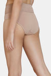 Zivame High Rise Full Coverage Tummy Tucker Hipster Panty (Pack of 2) - Multicolor — thumbnail 3